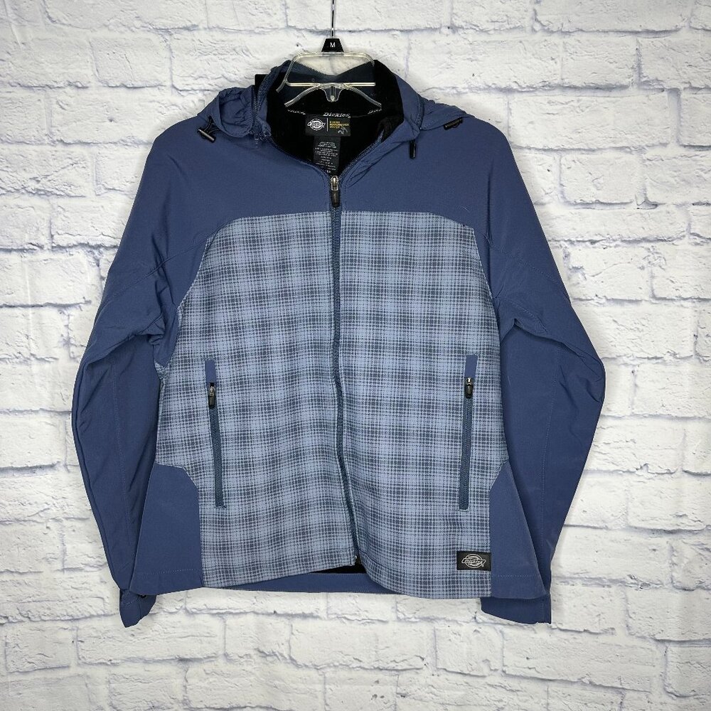 Dickies Women’s Performance System Protect Jacket Removable Hood sz M 8/10 Blue